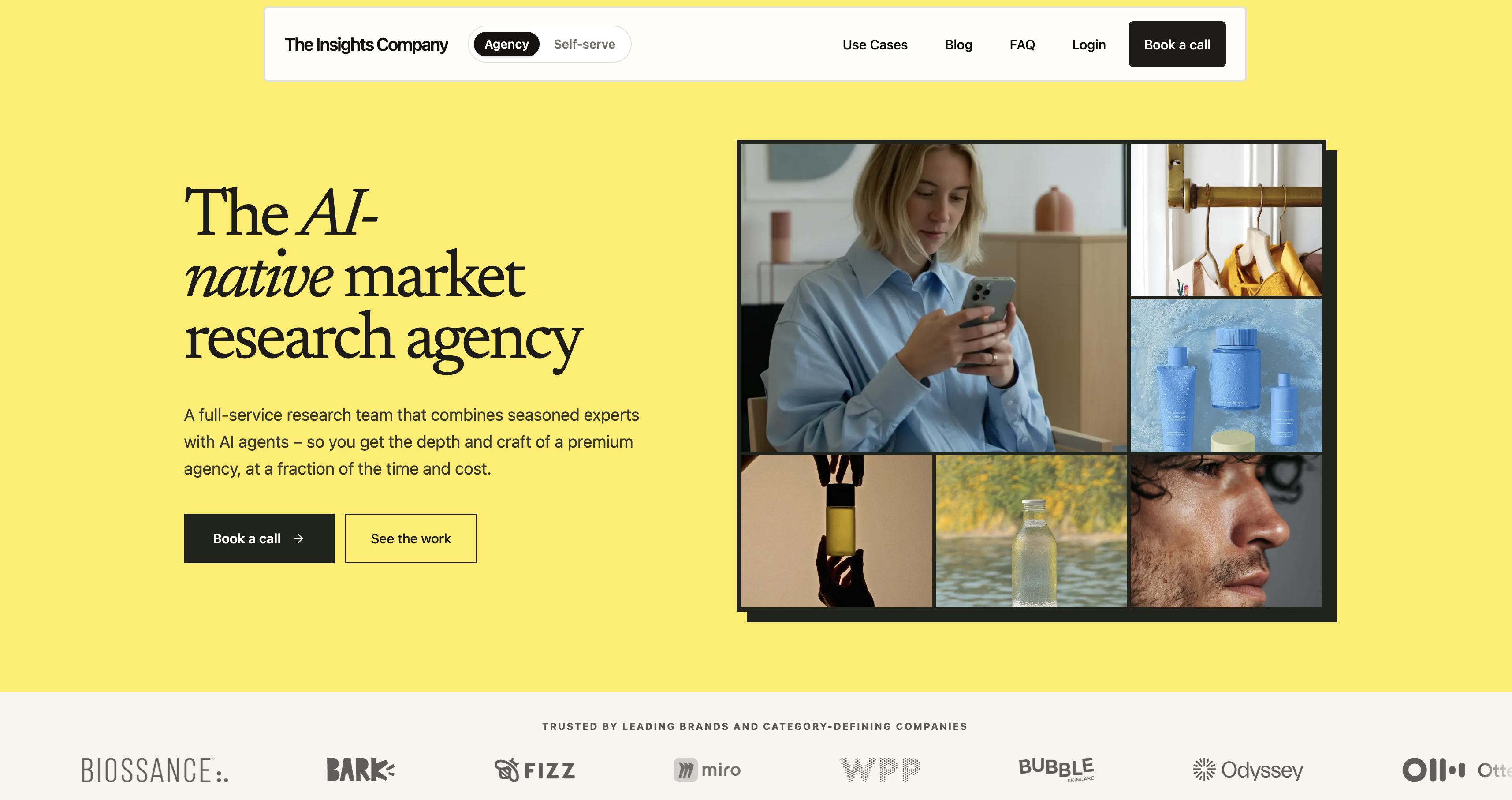 The Insights Company homepage